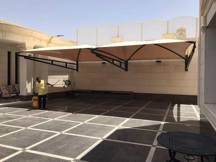 سعر متر مظلات السيارات ارخص تركيب بالرياض