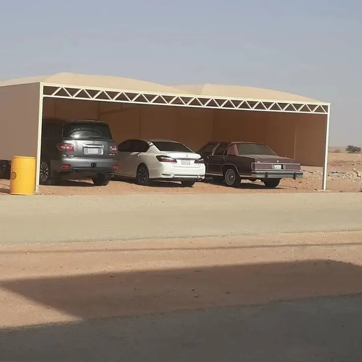 مواقف سيارات مغطاة تحمي سيارتك من الشمس والحرارة الرياض
