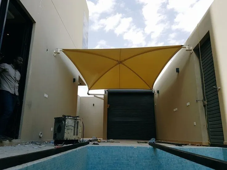 حداد تركيب مظلة مسبح اقرب حداد مظلات في الرياض