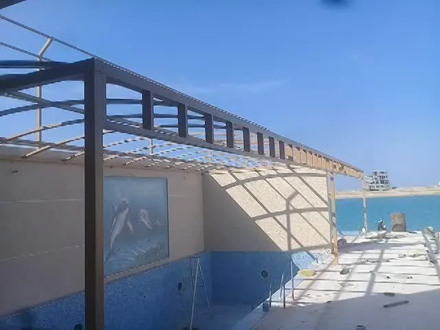 حداد تركيب مظلة مسبح اقرب حداد مظلات في الرياض